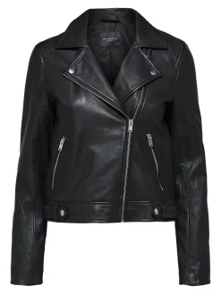 Naisten Nahkatakki, Katie Leather Jacket><noscript><img width=