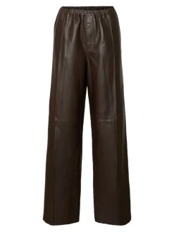 naisten nahkahousut, SLFBODA HW LEATHER PANT><noscript><img width=