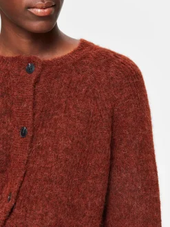 , Naisten Neuletakki, Lulu LS Knit Short Cardigan><noscript><img width=