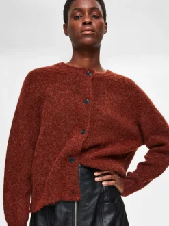 , Naisten Neuletakki, Lulu LS Knit Short Cardigan><noscript><img width=