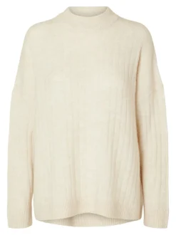 naisten neule, SLFMALINE LS KNIT HIGH NECK>Selected Femme Sale