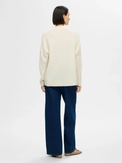 naisten neule, SLFMALINE LS KNIT HIGH NECK><noscript><img width=