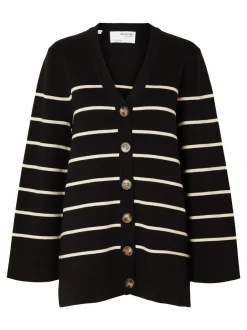 Naisten Neuletakki, K-SLFLIVA LS LONG KNIT CARDIGAN NOOS><noscript><img width=