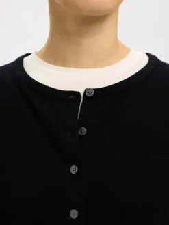 Naisten Neuletakki, SLFThea LS Knit Merino Cardigan Noos><noscript><img width=