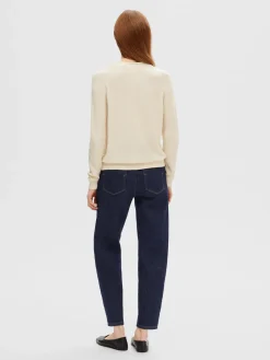 naisten neuletakki, SLFELINNA LS KNIT CARDIGAN>Selected Femme Best