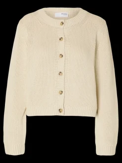 naisten neuletakki, SLFIVY LS KNIT O-NECK CARDIGAN NOOS><noscript><img width=