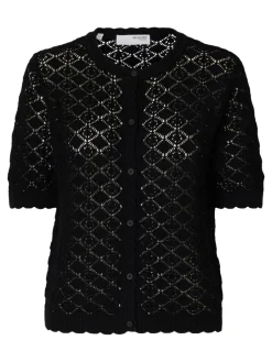 naisten neule, SLFSOFIA 2/4 KNIT CARDIGAN>Selected Femme Hot