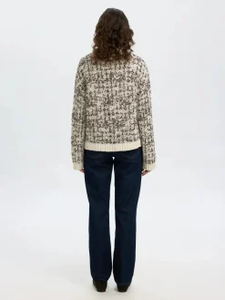 naisten neuletakki, SLFLINDSAY LS KNIT V-NECK CARDIGAN>Selected Femme Outlet