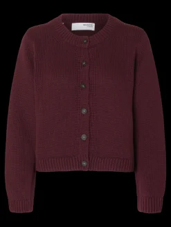 naisten neuletakki, SLFIVY LS KNIT O-NECK CARDIGAN NOOS><noscript><img width=