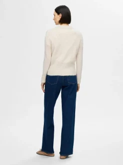 naisten neuletakki, SLFSIA RAS LS KNIT CARDIGAN>Selected Femme Discount