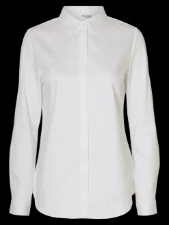 naisten paitapusero, SLFROMIE LS FITTED SHIRT><noscript><img width=