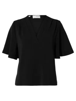 naisten paita, SLFTENNY SS V-NECK TOP><noscript><img width=