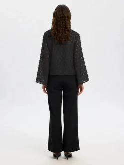 naisten paita, SLFMARION LS BOAT NECK TOP B>Selected Femme Outlet