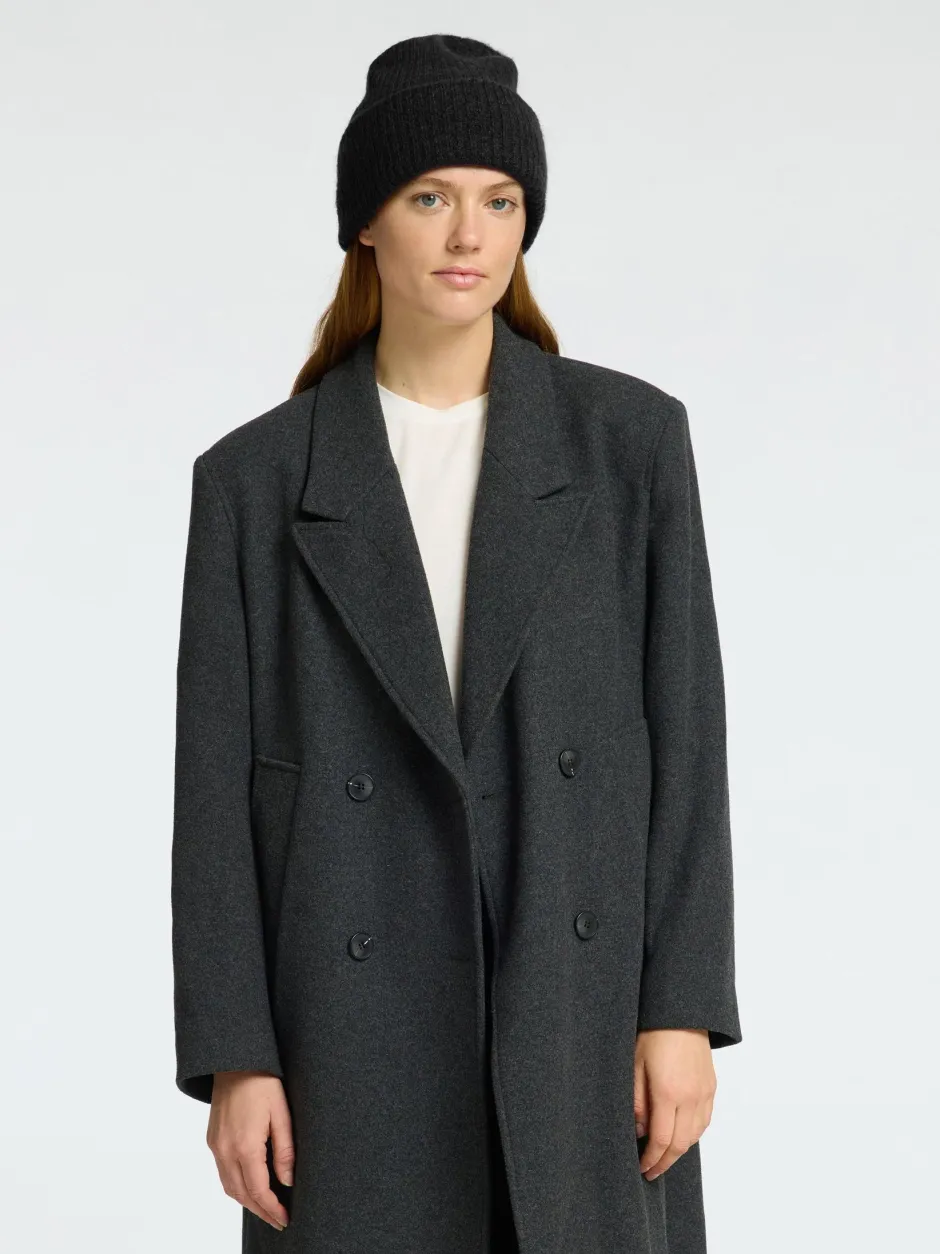 naisten pipo Slfmaline Knit Beanie,>Selected Femme Discount