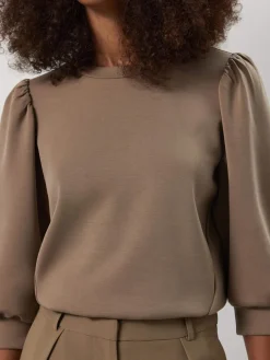 Naisten Pusero, SLFTENNY 3/4 SWEAT TOP NOOS Kitti><noscript><img width=