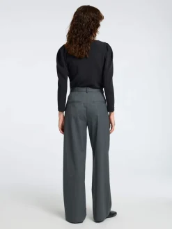 Naisten Pusero, SLFFNEJA LS V-NECK TOP>Selected Femme