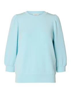 Naisten Pusero SLFTENNY 3/4 SWEAT TOP NOOS,>Selected Femme Hot
