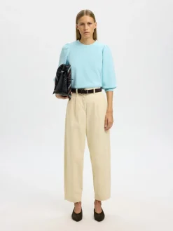 Naisten Pusero SLFTENNY 3/4 SWEAT TOP NOOS,><noscript><img width=