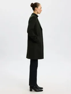 naisten takki, SLFSASJA LANO COAT><noscript><img width=