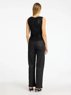 naisten toppi, SLFMALLI SL APPLIQUE TOP>Selected Femme Clearance