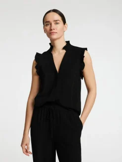 naisten toppi, SLFVIVA SL RUFFLE TOP><noscript><img width=