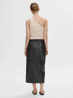 Naisten Toppi, SLFANNA ONE SHOULDER TOP>Selected Femme Sale