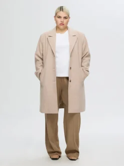 naisten villakangastakki, SLFNEW ALMA WOOL COAT>Selected Femme New