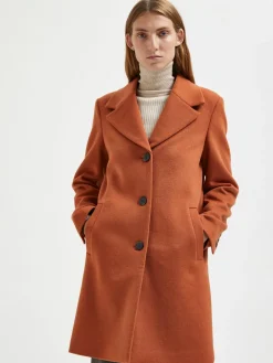 Naisten Villakangastakki, New Sasja Wool Coat><noscript><img width=