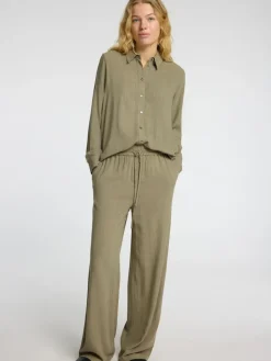 pellavahousut, SLFVIVA-GULIA MW LONG LINEN PANT NOOS><noscript><img width=