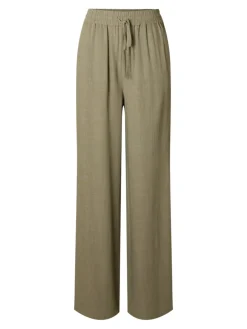 pellavahousut, SLFVIVA-GULIA MW LONG LINEN PANT NOOS><noscript><img width=
