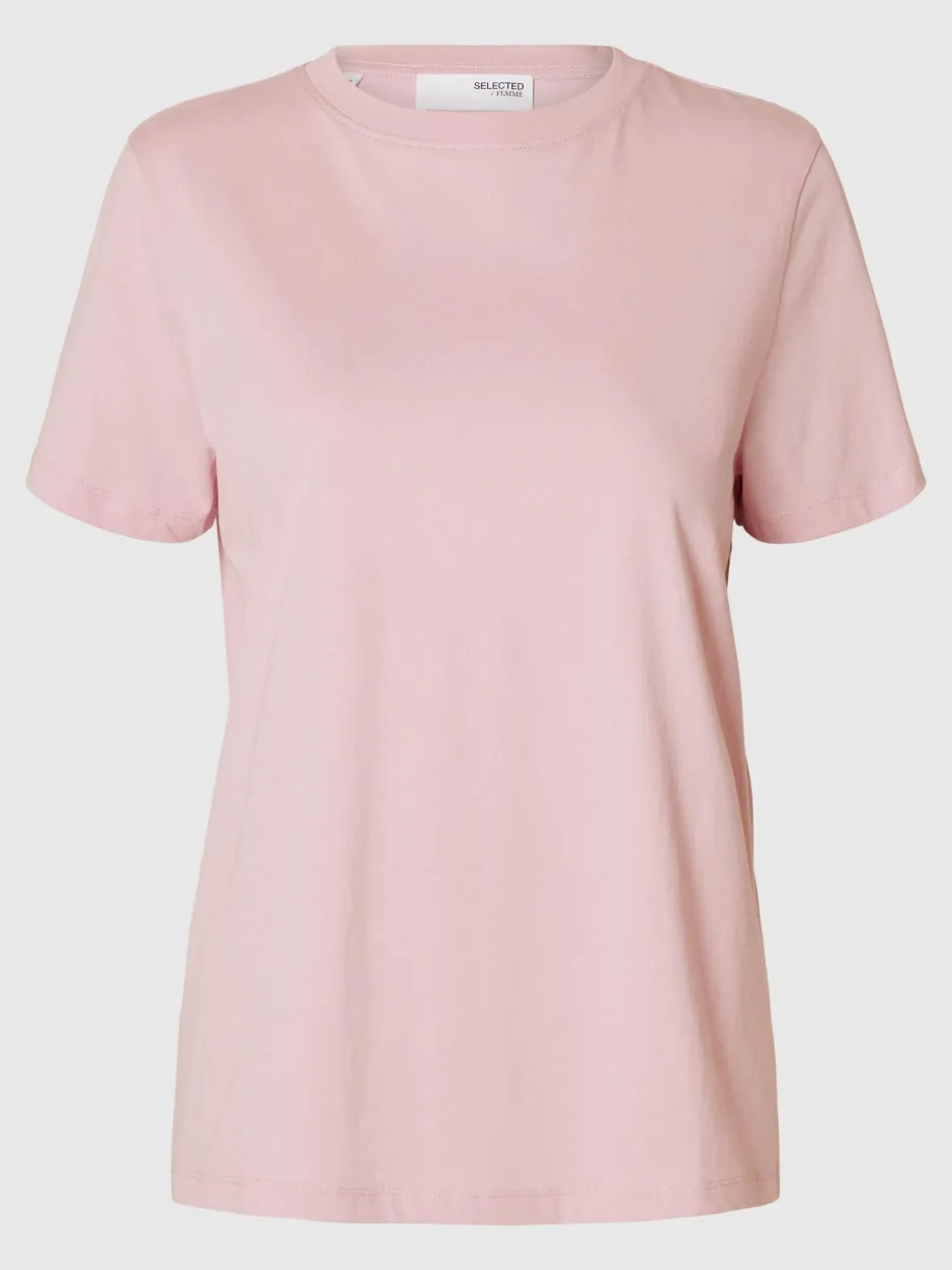 t-paita, SLFMYESSENTIAL SS O-NECK TEE>Selected Femme Hot