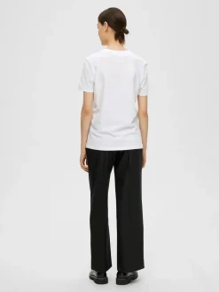 t-paita, SLFMYESSENTIAL SS O-NECK TEE>Selected Femme Clearance