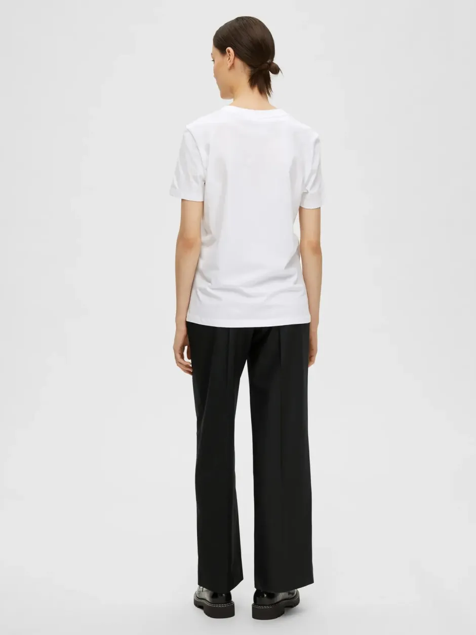 t-paita, SLFMYESSENTIAL SS O-NECK TEE>Selected Femme Clearance