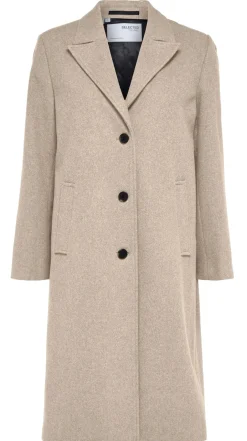 Villakangastakki, SLFALMA WOOL COAT>Selected Femme Sale