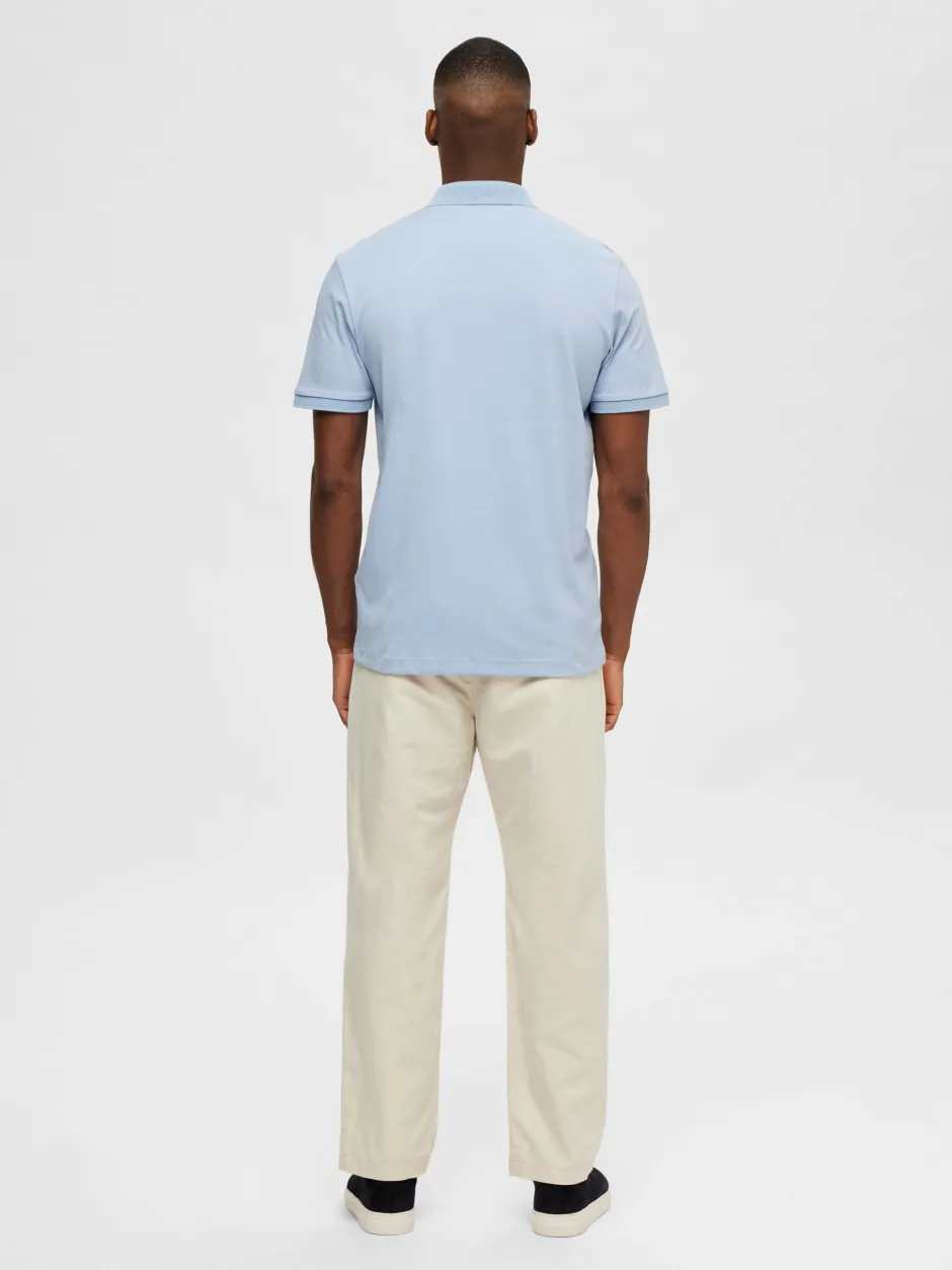 Homme Fave Zip Polo>Selected Discount