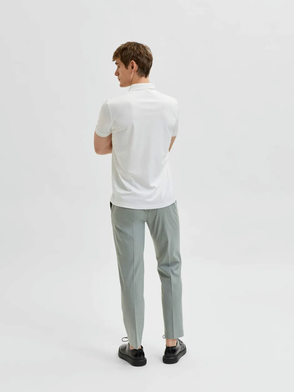 Homme Fave Zip Polo>Selected Clearance