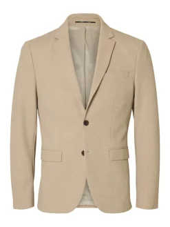 miesten bleiseri SLIM-AITOR Jersey BLZ Flex, hiekka><noscript><img width=