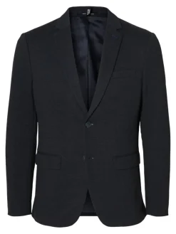 miesten bleiseri, SLIM AITOR JERSEY BLAZER>Selected Best