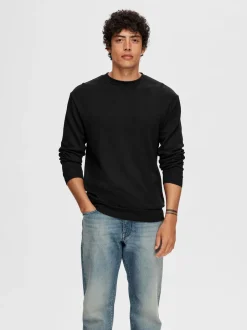 miesten college, MANUEL SOFT CREW NECK>Selected New
