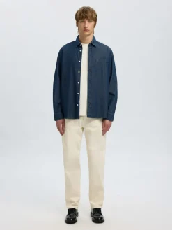 miesten farkkupaita REG CARLO DENIM LS SHIRT NOOS,><noscript><img width=