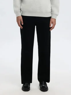 Miesten Farkut, 196-Straight Ben Stay Black 600 Jeans>Selected Outlet