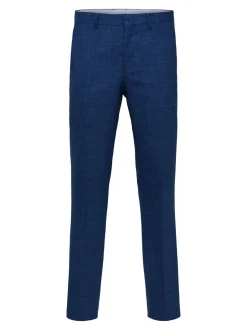 Miesten Housut AD-SLHSLIM-OASIS BLUE TRS B Indigo><noscript><img width=