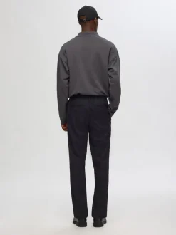 miesten housut, REG TAPRED LEROY PLEAT><noscript><img width=