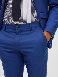 miesten housut SLHSLIM-NEIL TRS, sininen><noscript><img width=