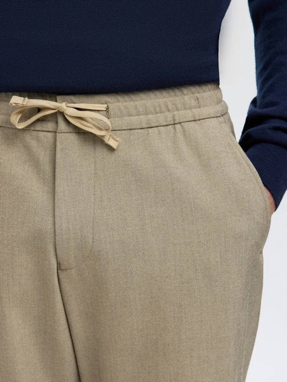 miesten housut SLH196-Straight Robert String Pant,>Selected Best