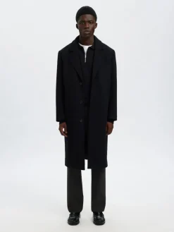 miesten housut SLH196-Straight Robert String Pant, musta><noscript><img width=