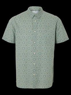 Miesten Kauluspaita NEW LINEN SHIRT>Selected Sale