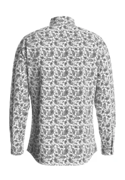 Miesten Kauluspaita, SLIM PERFORMANCE AOP SHIRT>Selected Online