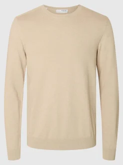 miesten neule BERG CREW NECK OATMEAL><noscript><img width=