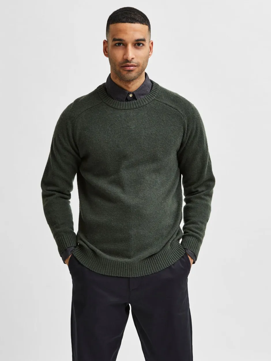 Miesten Neule, Coban Lambs Nos Armeijanvihreä>Selected Online